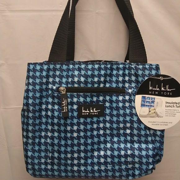 nicole miller lunch bag